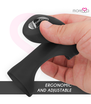 MORESSA BRANDON POTENTE ANILLO VIBRADOR CON FUNDA DE ENGROSAMIENTO MASCULINO