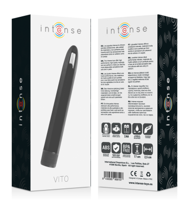 INTENSE VITO VIBRADOR NEGRO
