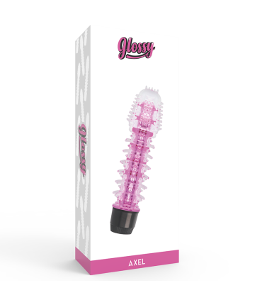 GLOSSY AXEL VIBRADOR ROSA