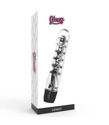 GLOSSY LENNY VIBRADOR NEGRO