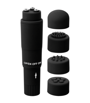 GLOSSY POCKET KURT MASAJEADOR NEGRO