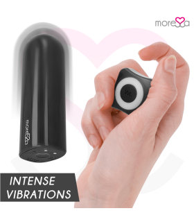 MORESSA NIX POTENTE VIBRADOR MULTI JUEGOS CONTROL REMOTO NEGRO
