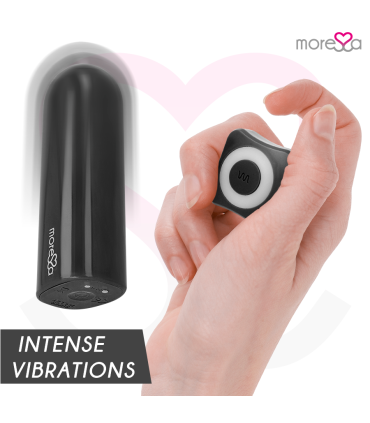MORESSA NIX POTENTE VIBRADOR MULTI JUEGOS CONTROL REMOTO NEGRO