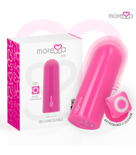 MORESSA NIX POTENTE VIBRADOR MULTI JUEGOS CONTROL REMOTO ROSA