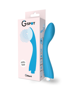 G SPOT GYLBERT VIBRADOR AZUL TURQUESA