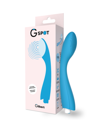 G SPOT GYLBERT VIBRADOR AZUL TURQUESA