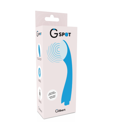 G SPOT GYLBERT VIBRADOR AZUL TURQUESA