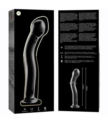 NEBULA SERIES BY IBIZA MODELO 18 DILDO CRISTAL TRANSPARENTE 185 CM O 35 CM