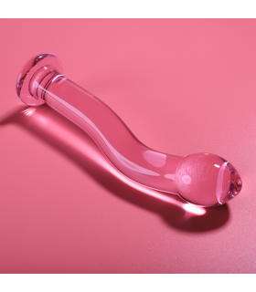 NEBULA SERIES BY IBIZA MODELO 18 DILDO CRISTAL ROSA 185 CM O 35 CM