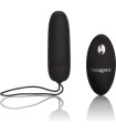 CALEXOTICS - HUEVO VIBRADOR DE SILICONA CON MANDO NEGRO
