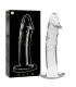NEBULA SERIES BY IBIZA MODELO 19 DILDO CRISTAL TRANSPARENTE 185 CM O 4 CM