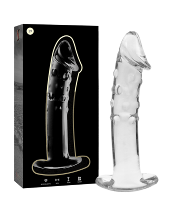 NEBULA SERIES BY IBIZA MODELO 19 DILDO CRISTAL TRANSPARENTE 185 CM O 4 CM
