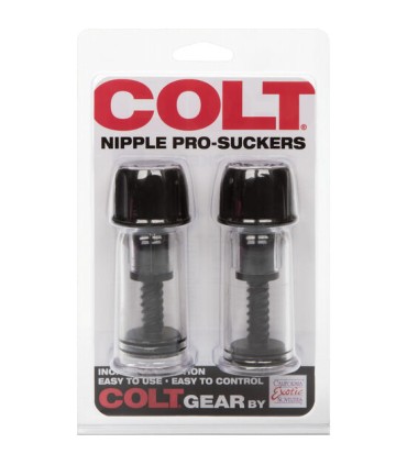 CALEXOTICS COLT VENTOSAS SUCCIONADORAS PARA EL PEZON NEGRO