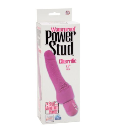 CALEXOTICS POWER STUD CLITERRIFIC VIBRADOR ROSA