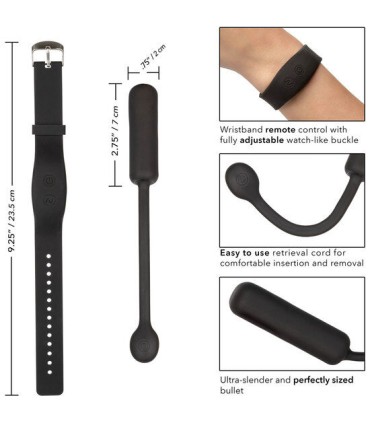 CALEXOTICS BALA VIBRADORA PEQUENA CON PULSERA DE CONTROL