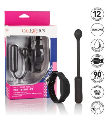 CALEXOTICS BALA VIBRADORA PEQUENA CON PULSERA DE CONTROL
