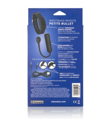 CALEXOTICS BALA VIBRADORA PEQUENA CON PULSERA DE CONTROL