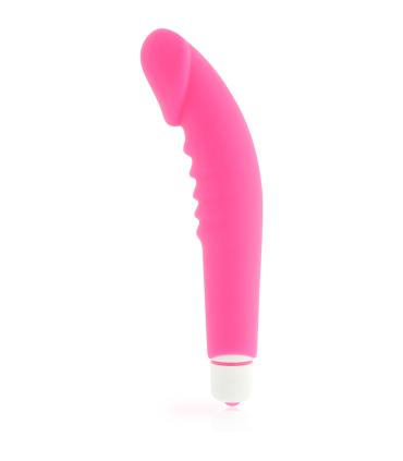 DOLCE VITA REALISTIC PLEASURE VIBRADOR SILICONA ROSA