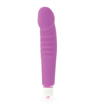 DOLCE VITA REALISTIC PLEASURE VIBRADOR SILICONA LILA