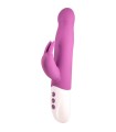 SEVEN CREATIONS - EUPHORIC VIBRADOR CONEJITO CON ROTACIÓN LILA