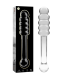 NEBULA SERIES BY IBIZA MODELO 20 DILDO CRISTAL TRANSPARENTE 205 CM O 3 CM