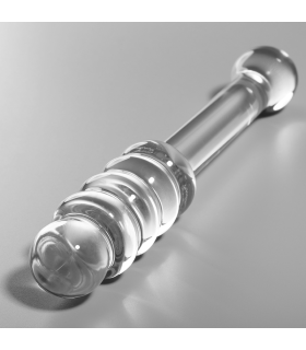 NEBULA SERIES BY IBIZA MODELO 20 DILDO CRISTAL TRANSPARENTE 205 CM O 3 CM