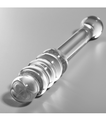 NEBULA SERIES BY IBIZA MODELO 20 DILDO CRISTAL TRANSPARENTE 205 CM O 3 CM