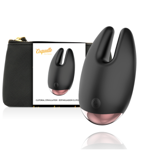 COQUETTE CHIC DESIRE ESTIMULADOR CLITORIS NEGRO GOLD