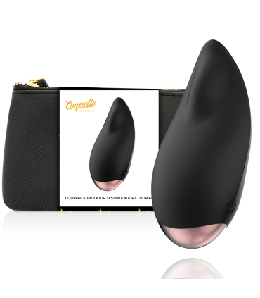 COQUETTE CHIC DESIRE ESTIMULADOR CLITORIS NEGRO GOLD GOTA