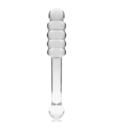 NEBULA SERIES BY IBIZA MODELO 20 DILDO CRISTAL TRANSPARENTE 205 CM O 3 CM