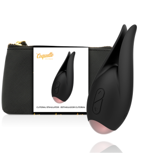 COQUETTE CHIC DESIRE ESTIMULADOR CLITORIS NEGRO GOLD FLOR