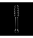 NEBULA SERIES BY IBIZA MODELO 20 DILDO CRISTAL TRANSPARENTE 205 CM O 3 CM