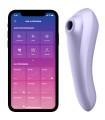 SATISFYER - DUAL PLEASURE AIR PULSE VIOLETA