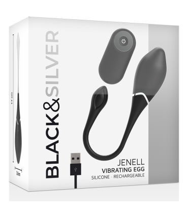 BLACKSILVER JENELL HUEVO VIBRADOR RECARGABLE