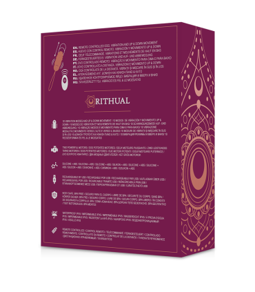 RITHUAL REVA HUEVO CONTROL REMOTO SISTEMA UPDOWN VIBRACION