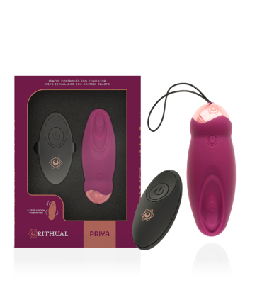 RITHUAL PRIYA HUEVO CONTROL REMOTO G SPOT VIBRACION