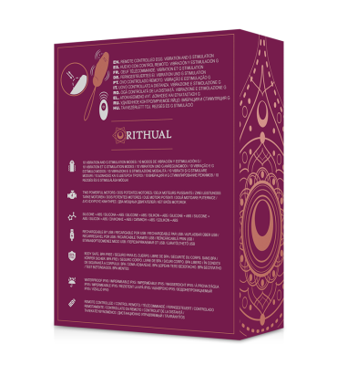 RITHUAL PRIYA HUEVO CONTROL REMOTO G SPOT VIBRACION
