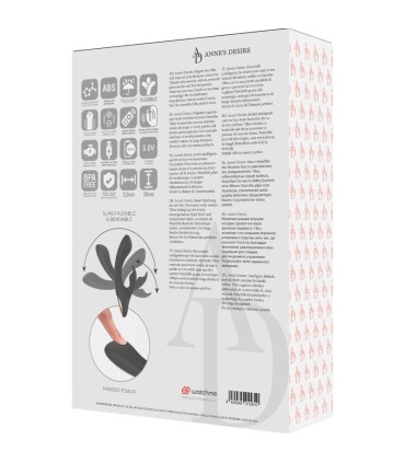 ANNE S DESIRE RABBIT CONTROL REMOTO TECNOLOGIA WATCHME NEGRO