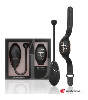 ANNE S DESIRE HUEVO CONTROL REMOTO TECNOLOGIA WATCHME NEGRO GOLD