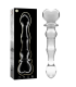 NEBULA SERIES BY IBIZA MODELO 21 DILDO CRISTAL TRANSPARENTE 205 CM O 35 CM
