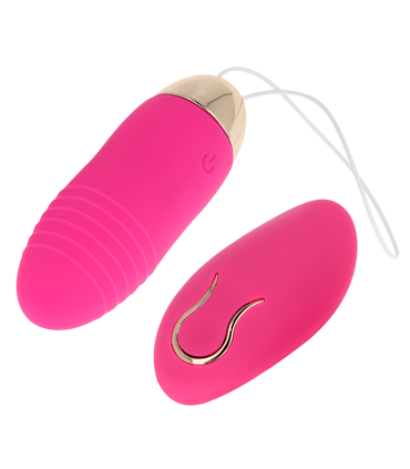 OHMAMA HUEVO CONTROL REMOTO 10 MODOS ROSA
