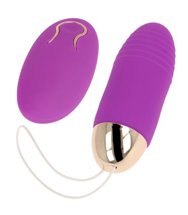 OHMAMA HUEVO CONTROL REMOTO 10 MODOS LILA