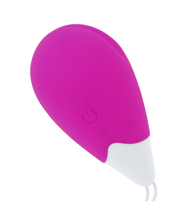 OHMAMA HUEVO VIBRADOR 10 MODOS LILA Y BLANCO