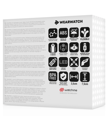 WEARWATCH HUEVO CONTROL REMOTO TECHNOLOGY WATCHME AGUA MARINA