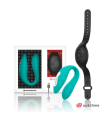 WEARWATCH - VIBRADOR DUAL TECHNOLOGY WATCHME AGUAMARINA / AZABACHE