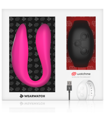 WEARWATCH VIBRADOR DUAL TECHNOLOGY WATCHME FUCSIA AZABACHE