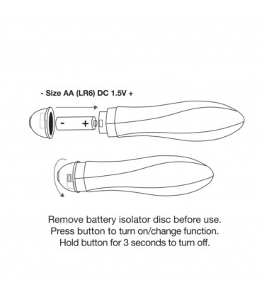 ROCKS OFF TWISTER VIBRADOR 10 MODOS