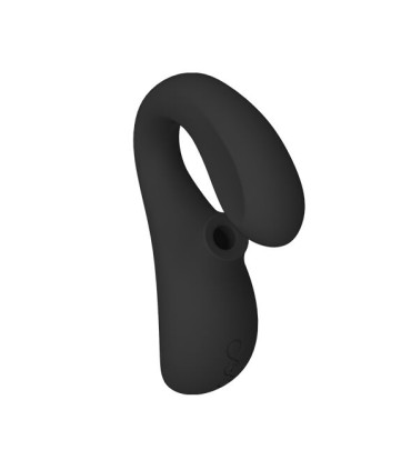 LELO ENIGMA DOBLE ESTIMULACION SUCCION MASAJEADOR NEGRO