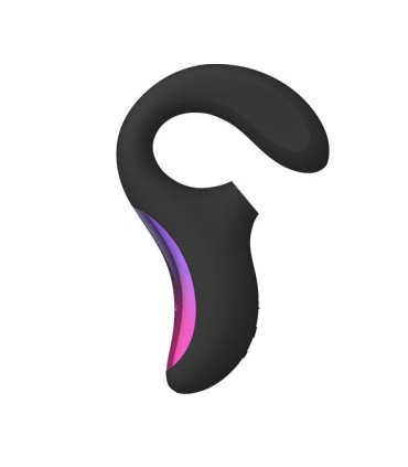 LELO ENIGMA DOBLE ESTIMULACION SUCCION MASAJEADOR NEGRO