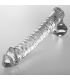 NEBULA SERIES BY IBIZA MODELO 23 DILDO CRISTAL TRANSPARENTE 215 CM O 4 CM